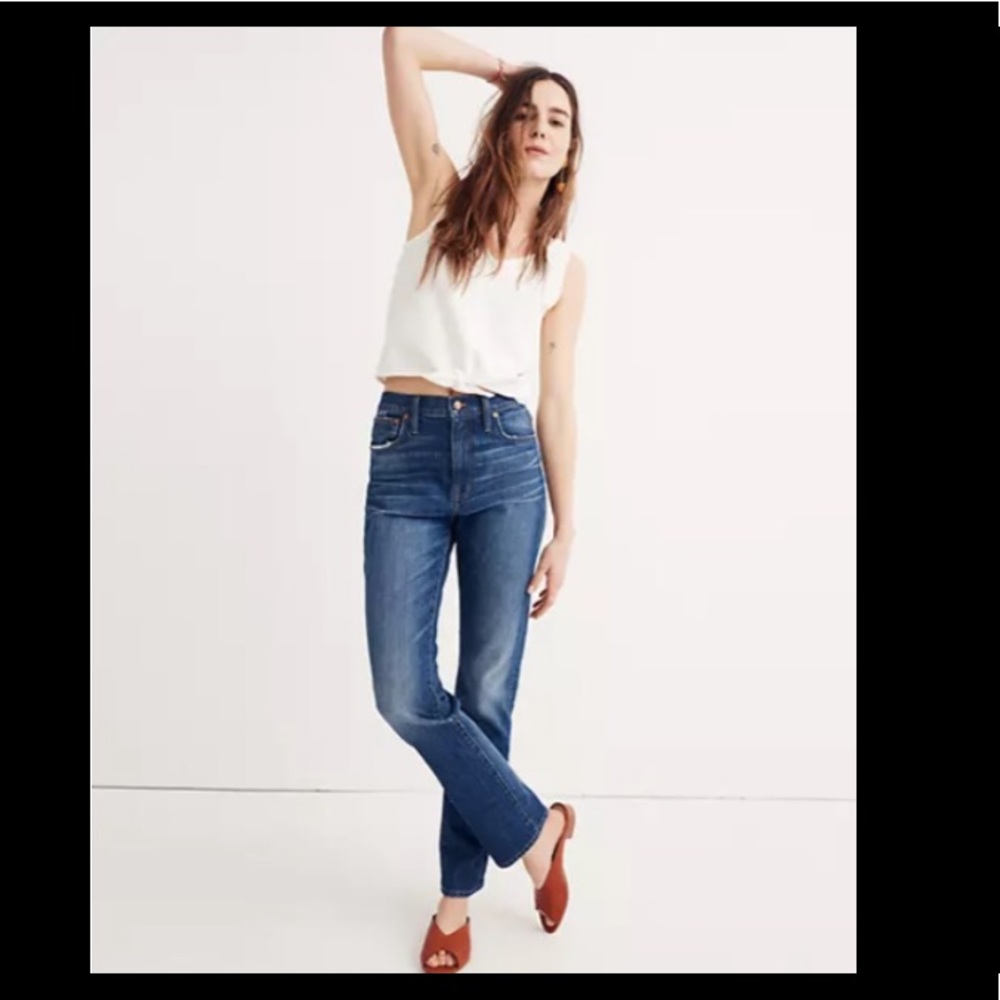 Madewell Highrise Slim Boyjean Size 24